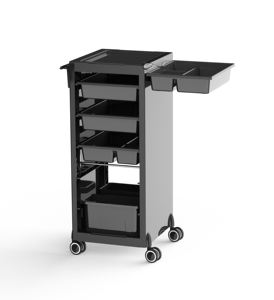 सैलून ट्राली हज्जाम की दुकान गाड़ी प्लास्टिक सैलून ट्राली - Product Image 4