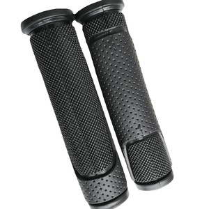 Poignées de guidon de vélo 13 cm 22,2 mm en PVC noir antidérapantes pour VTT - Product Image 5