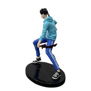 Nouveau modèle Manga Figurine vêtements décontractés Sung <span class=keywords><strong>Jin</strong></span> <span class=keywords><strong>Woo</strong></span> PVC Anime Figure - Product Image 5
