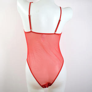 ملابس داخلية نسائية مثيرة جديدة وعصرية، قميص نوم شفاف أسود من الدانتيل، طقم ملابس داخلية مثير من 3 قطع يشمل حمالة صدر وسروال وحزام للجوارب - Product Image 3