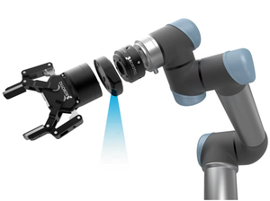 หุ่นยนต์เชื่อมอุตสาหกรรมแบบร่วมปฏิบัติงาน Universal Vision Ai Combot PLC 4 แกน น้ำหนักเบาพิเศษ ขนาดกะทัดรัด ปลอดภัย สำหรับวางบนโต๊ะทำงาน - Product Image 5