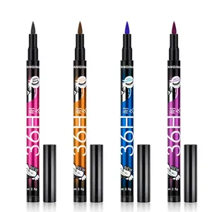 2024 Custom Color eyeliner 36H long lasting waterproof non-smudge quick-drying liquid eyeliner pen