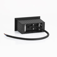 Lampe murale encastrée LED 1,5W pour intérieur/extérieur, maison, bureau, couloir, avec indice de protection IP65, design moderne