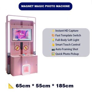 Terminal intelligent de libre-service commercial Ninix à thème rose, équipement métallique interactif haute performance, modèle 1748465 110/220V pour - Product Image 3