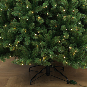 Sapin de Noël automatique en PVC pointu |   LED pré-éclairées |   Pour le salon, la chambre à coucher, le centre commercial |   Best-seller - Product Image 4