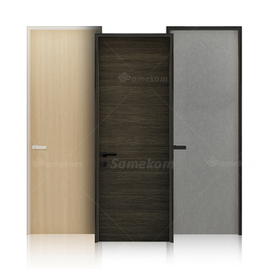 Puertas Interiores de Melamina de Diseño, Resistentes al Fuego, de Alta Gama, Hechas en China, para Hoteles Modernos, Puertas de Aluminio y Madera - Product Image 1