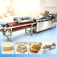 Machine à faire des tortillas automatiques en acier inoxydable ORME, machine à faire des lavash turcs, des chapatis et des rotis à vendre