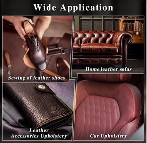 700M su misura colorato 0.8mm filo di cera per cucire in pelle 210D/16 dimensioni 1 MM - Product Image 4