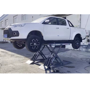 Sollevatore idraulico portatile a forbice 1.2m-1.6m di altezza regolabile con posizione centrale e Design mobile - Product Image 6