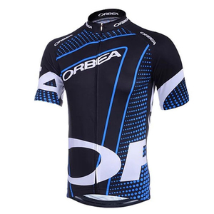 Maglia da ciclismo da uomo sublimata personalizzata camicia a maniche corte traspirante + <span class=keywords><strong>pantaloncini</strong></span> imbottiti 4D strada <span class=keywords><strong>MTB</strong></span> abbigliamento squadra OEM - Product Image 3