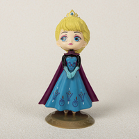Personnage de dessin animé mignon personnalisé princesse de rêve figurines poupée jouet décoration de gâteau enfants fête d'anniversaire mariage gâteau décoration fournitures