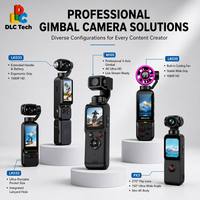 DLC LK035 Stabilisateur portable pour caméra avec système de refroidissement intégré, idéal pour le vlogging, les sports de plein air et la personnalisation