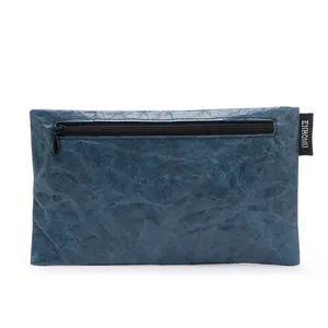 Logo personalizzato stampa fantasia mini piccolo impermeabile lavabile eco <span class=keywords><strong>fiendly</strong></span> tyvek dupont portafoglio di carta sacchetto portamonete per donna uomo - Product Image 6