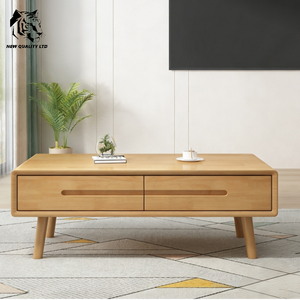 Mesa de Centro Moderna de Madera, Fabricada en Fábrica, Buen Precio, Personalizable, Muebles de Sala de Estar a la Moda, Disponibles en Stock, Envío Inmediato, Ecológicos - Product Image 3