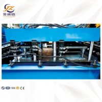Machine de profilage de rouleaux pour échafaudages de construction, passerelle motorisée, plancher perforé en acier, marche d'escalier antidérapante, pompe à engrenages et roulements
