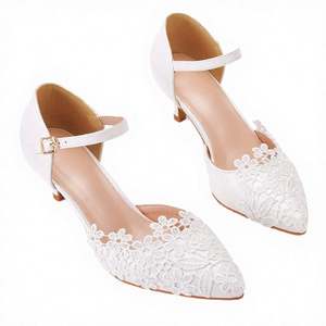 Nouvelles sandales à talons hauts sexy en strass et perles, talons fins, bout carré, chaussures à talons hauts pour femmes - Product Image 4