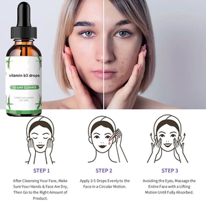 Özel etiket doğal cilt beyazlatma yağı <span class=keywords><strong>C</strong></span> vitamini nicotinamide <span class=keywords><strong>500mg</strong></span> saf organik niasin <span class=keywords><strong>Vitamin</strong></span> b3 damlalar - Product Image 6