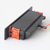 Termostato de Refrigeración Digital Pequeño KT-6010T con Pantalla Digital y Teclas Táctiles, Controla Dos Cargas, Refrigeración e Iluminación