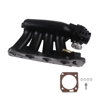 Collecteur d'admission + Boîtier papillon + Capteur de position du papillon TPS K24A2 K20Z3 pour Honda Civic 06-11 Acura TSX 04-08