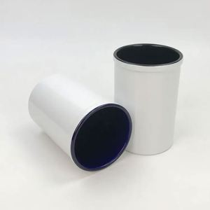 Blank <b>Ceramic</b> <b>Pen</b> Holder Brush Pot for Sublimation Heat Transfer Printing - Product Image 1