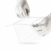 Sacs d'échantillonnage stériles en plastique transparent pour équipement de laboratoire, prix usine