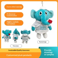 Porte-clés en peluche personnalisés, poupées anime, pendentifs jouets, pendentifs poupées, cadeaux personnalisés, personnalisation en gros, rembourrage en coton PP