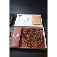 Bo￮te cadeau personnalis￩e de luxe du moyen-orient, emballage de chocolat pour Ramadan, dattes confits, noix, noix, fruits secs, bo￮te en papier