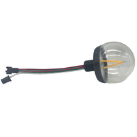 2025 nouveau DC12v 60mm diamètre LED Pixel lumière UCS2904 IP66 7 pièces SMD 5050 RGBW LED lumière ponctuelle