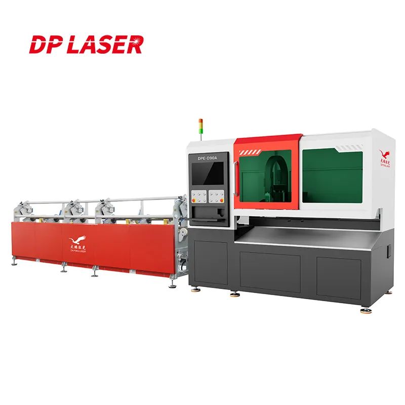 DP Laser Equipment Automatic 3D Laser Metal Tube Cutting Machine 1500W 2000W 3000W CNC Laser Cutter
