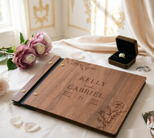 <span class=keywords><strong>Livre</strong></span> <span class=keywords><strong>d</strong></span>'<span class=keywords><strong>or</strong></span> de mariage professionnel en bois personnalisé, album photo horizontal gravé, <span class=keywords><strong>livre</strong></span> de signature en bois pour la <span class=keywords><strong>d</strong></span>écoration de fête de mariage - Product Image 3