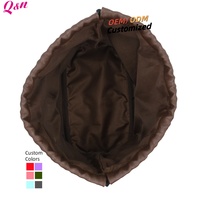 Designer de mode voyage pour trousse de toilette sac grande capacité en cuir cordon maquillage beauté pochette avec fermeture éclair Logo personnalisé