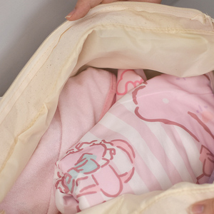 Bolso Tote de lona ecológico impreso personalizado de alta calidad estilo de moda portátil con diseño y logotipo personalizados - Product Image 4