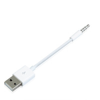 Câble de charge et de synchronisation de données polyvalent Jack 3,5 mm vers USB 2.0 pour Shuffle 3ème à 7ème génération