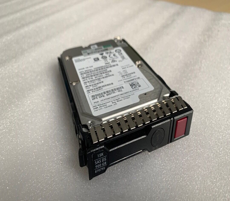 HPE 900GB 15K 12G SAS HDD - High Performance Server Storage
