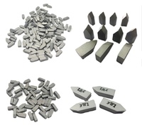 Bandes plates en carbure de tungstène YG6 YG8 pour outils de travail du bois, pointes brasées en carbure cémenté, vente en gros, OEM, 100% carbure vierge, excellente résistance à l'usure