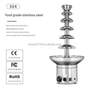 <span class=keywords><strong>Fontaine</strong></span> à <span class=keywords><strong>chocolat</strong></span> électrique entièrement automatique avec tube en acrylique moulé et couvercle rond anti-poussière et pare-vent - Product Image 6