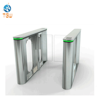 Reconnaissance faciale à grande vitesse lecteur de code qr lecteur rfid tourniquet trpod piéton contrôle d'accès automatisé