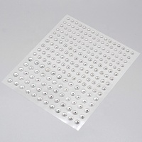 Autocollants en strass cristal en forme de cœur personnalisés, adhésifs, pour loisirs créatifs, OEM, ODM, marque privée, vente en gros