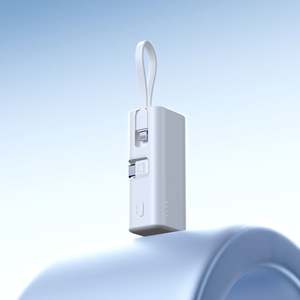 Nuevo Estilo, Banco de Energía Portátil de 5000 mAh con Cable Integrado - Product Image 3