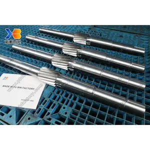 High Quality Pinion Gear Shaft Forged Steel Spline Shaft