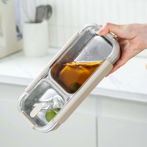 Bencircle CS03 700/740ml Portable Reusable Stainless Steel Compartment Leakproof Bento Lunch Box Food Container for Kids - Product Image 6