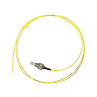 Vente en gros 1 mètre Lc Sc Fc St Sm 62.5/125 50/125 Pvc/lszh Types de câbles à fibres optiques Câbles à fibres optiques Pigtail à fibres optiques
