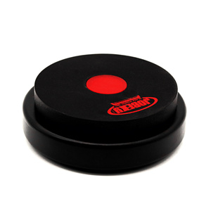 JBK Beatello Professional 4-Inch Red Thickened Natural Silicone High Quality Snare Drum <strong>Practice</strong> <strong>Pad</strong> Metal Stand Custom Logo - Product Image 1