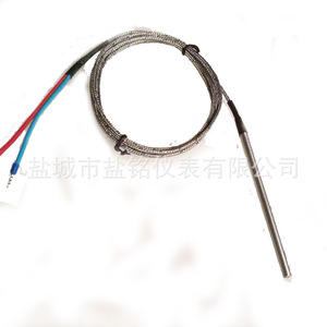 Salt Inscription J Type Thermocouple Probe Wrf 191 Wire Leads Temperature Sensor Yancheng Origin - Product Image 4