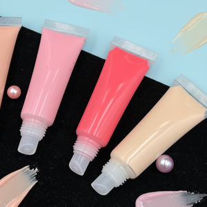 Aceite Labial Voluminizador Vegano <span class=keywords><strong>de</strong></span> Marca Privada, Cosméticos Nutritivos para el Cuidado <span class=keywords><strong>de</strong></span> los Labios, Sin Sensación Pegajosa, Logotipo Personalizado, Brillo Labial con Sabor a Frutas, Libre <span class=keywords><strong>de</strong></span> Crueldad Animal - Product Image 1