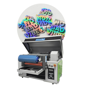 Imprimante UV à plat en promotion pour verre, acrylique, métal, impression UV DTF pour bouteilles en plastique I1600 XP600 - Product Image 4