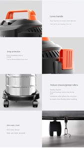 YLW6263A Aspirapolvere a Bidone da 1200W a Tripla Funzione per Secco, Umido e Soffiaggio - Product Image 5