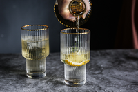 Bouteille en verre pour boisson, jus de citron, eau, thé, artisanat,