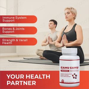 Amaz OEM Marque privée Approvisionnement personnalisé Supplément Premium Capsules de <span class=keywords><strong>Camu</strong></span> <span class=keywords><strong>Camu</strong></span>-Supplément de soutien immunitaire avec vitamine C naturelle - Product Image 3