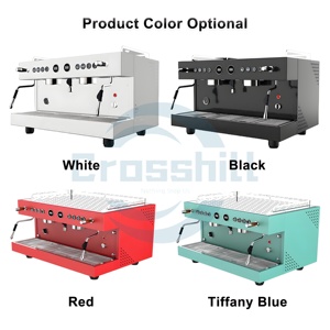 Máquina de Café Espresso Semiautomática con Bomba de Rotación Fluid-o-tech y Estructura Metálica de 2 Grupos - Product Image 6